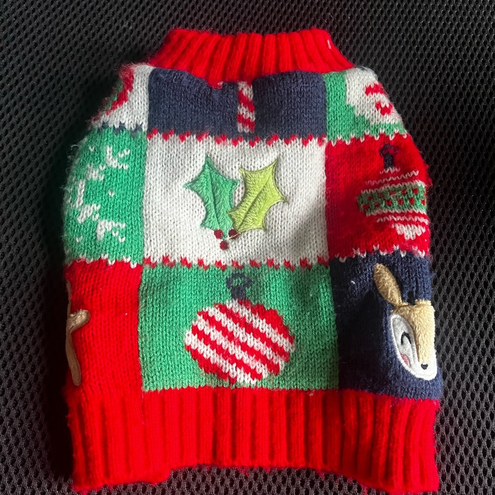 Christmas Dog Sweater
